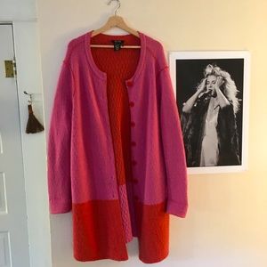 Nic+Zoe Color Block Cardigan